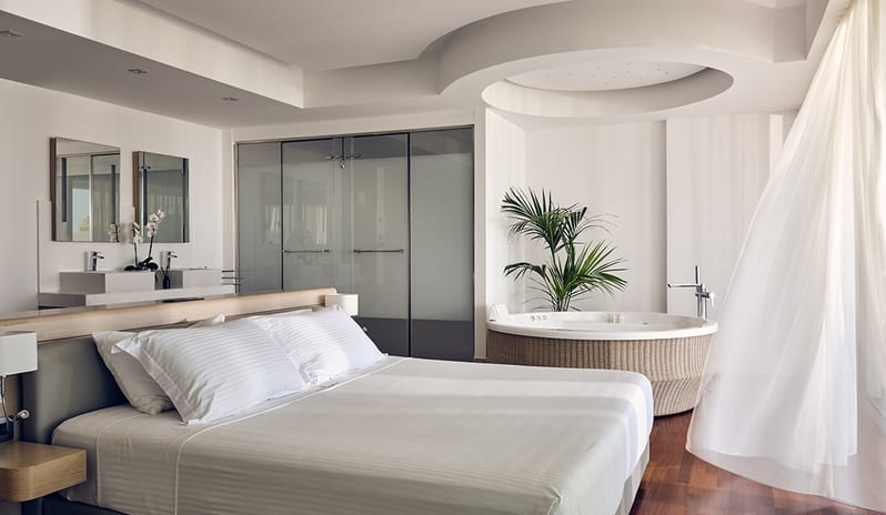 Bedroom at Lesante Blu Hotel in Europe by Kenwood Travel