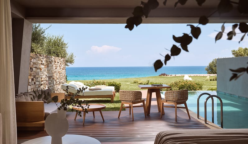 Bedroom With Sea View at Lesante Blu Hotel in Europe by Kenwood Travel