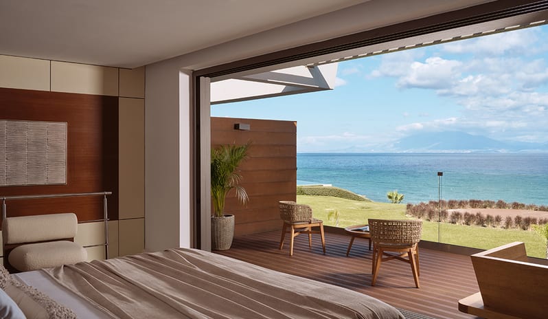 Bedroom With Sea View at Lesante Blu Hotel in Europe by Kenwood Travel