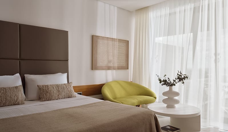 Bedroom at Lesante Blu Hotel in Europe by Kenwood Travel