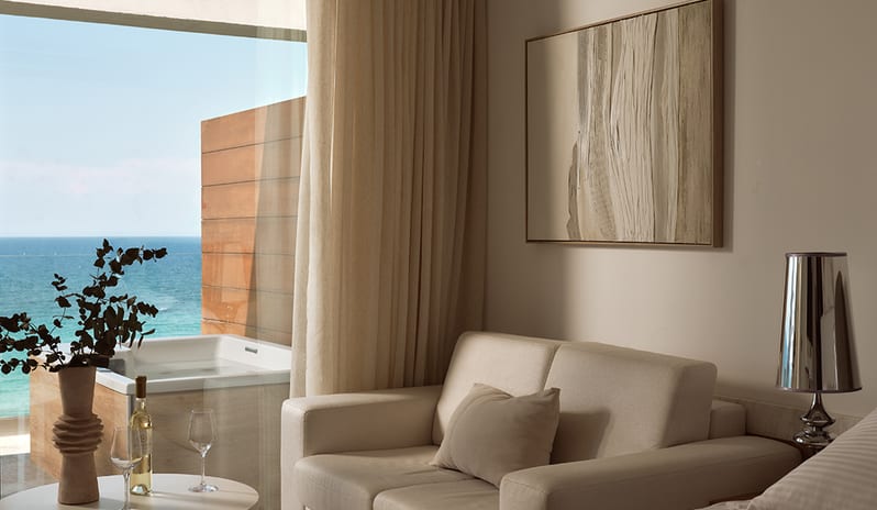 Bedroom at Lesante Blu Hotel in Europe by Kenwood Travel