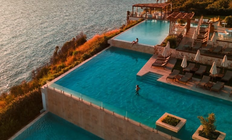 Restaurant at Lesante Cape Hotel in Europe by Kenwood Travel