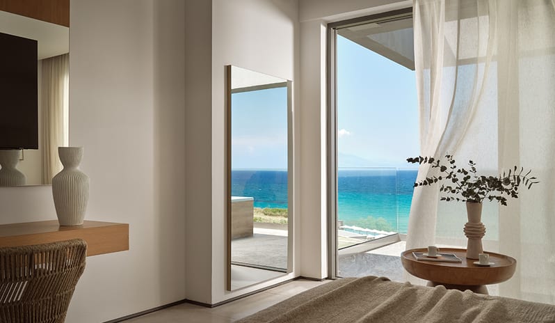 Bedroom at Lesante Blu Hotel in Europe by Kenwood Travel