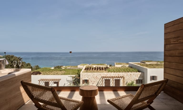 Balcony View at Lesante Cape Hotel in Europe by Kenwood Travel