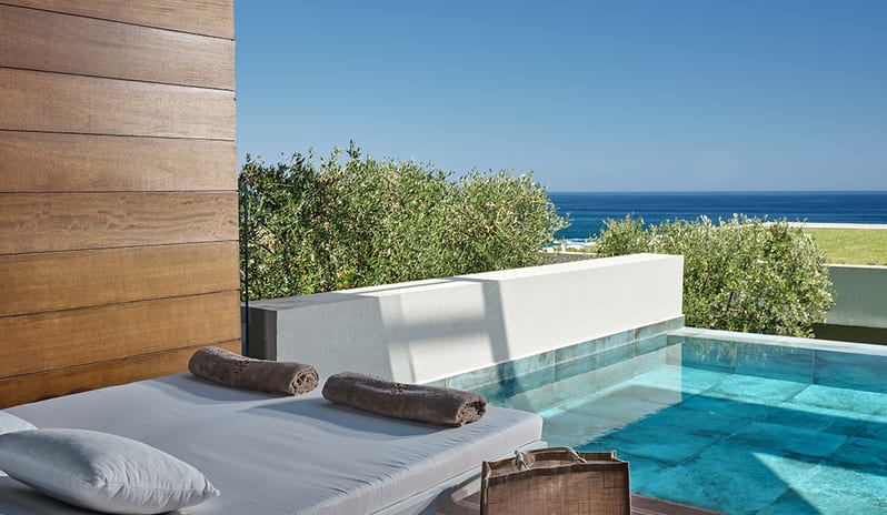 Private Pool With Sea View at Lesante Blu Hotel in Europe by Kenwood Travel