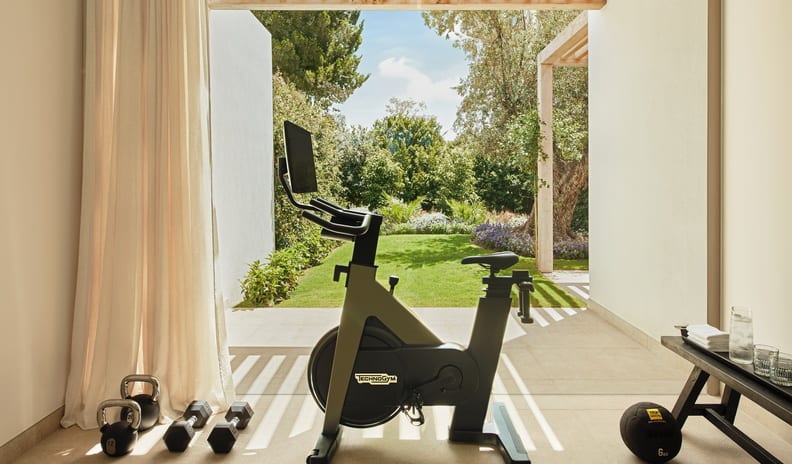 Workout Spaces at Ikos Andalusia Hotel in Europe by Kenwood Travel