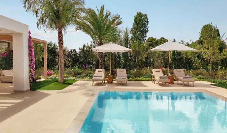 Outdoor Pool View at Ikos Andalusia Hotel in Europe by Kenwood Travel