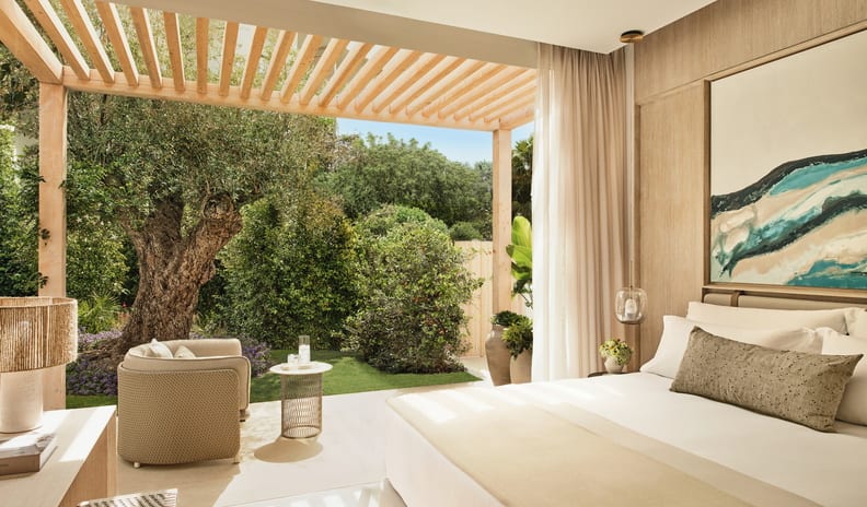 Bedroom with Garden View at Ikos Andalusia Hotel in Europe by Kenwood Travel