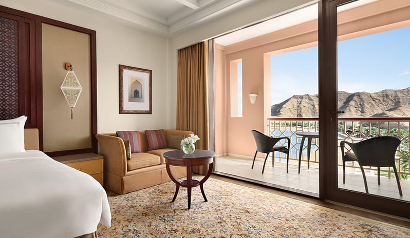 Bedroom at Al Husn Hotel in Middle East Holiday by Kenwood Travel