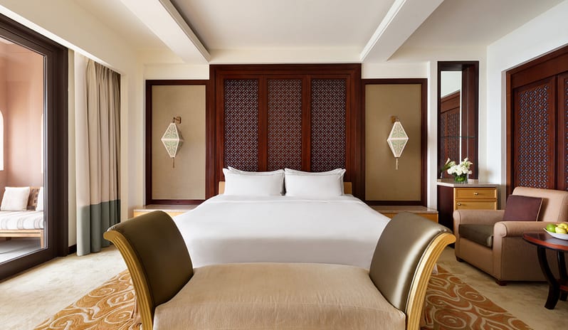 Bedroom at Al Husn Hotel in Middle East Holiday by Kenwood Travel