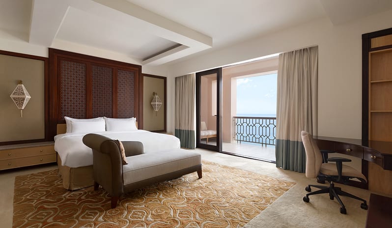 Bedroom at Al Husn Hotel in Middle East Holiday by Kenwood Travel