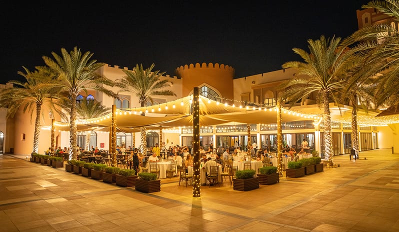 Restaurant at Hilton Muscat Al Bandar Hotel in Middle East Holiday by Kenwood Travel