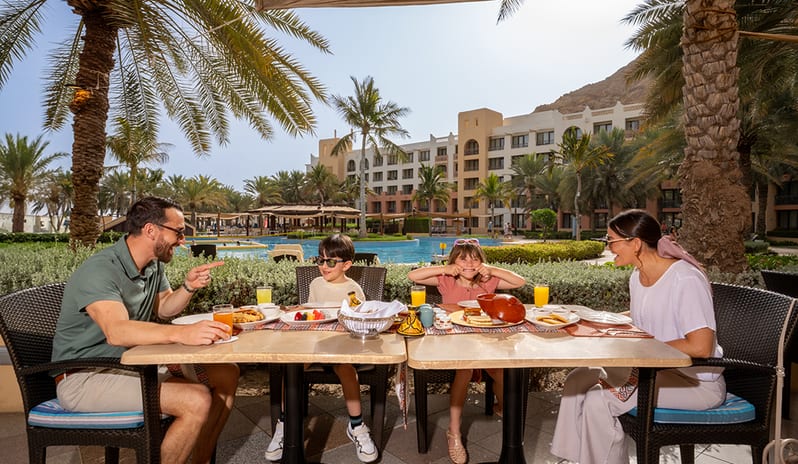 Restaurant at DoubleTree by Hilton Muscat Al Waha Hotel in Middle East Holiday by Kenwood Travel