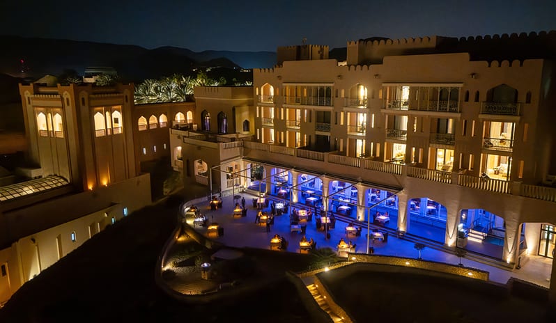Restaurant at Al Husn Hotel in Middle East Holiday by Kenwood Travel
