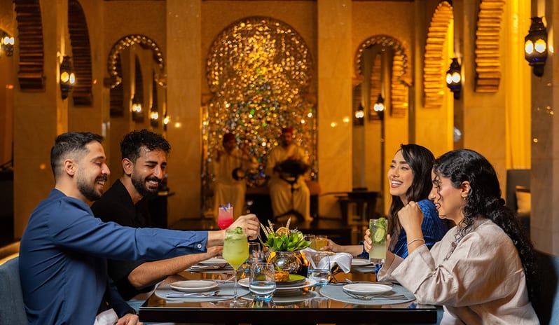 Restaurant at Al Husn Hotel in Middle East Holiday by Kenwood Travel