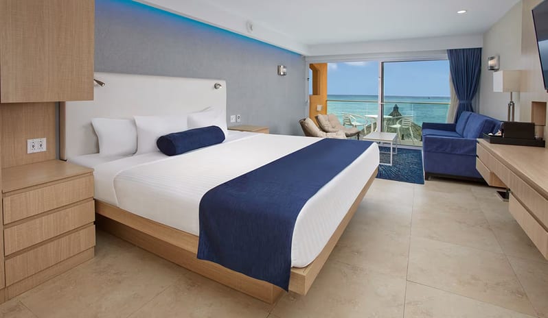 Bedroom at Tamarijn Aruba All Inclusive Resor in Caribbean Holiday by Kenwood Travel