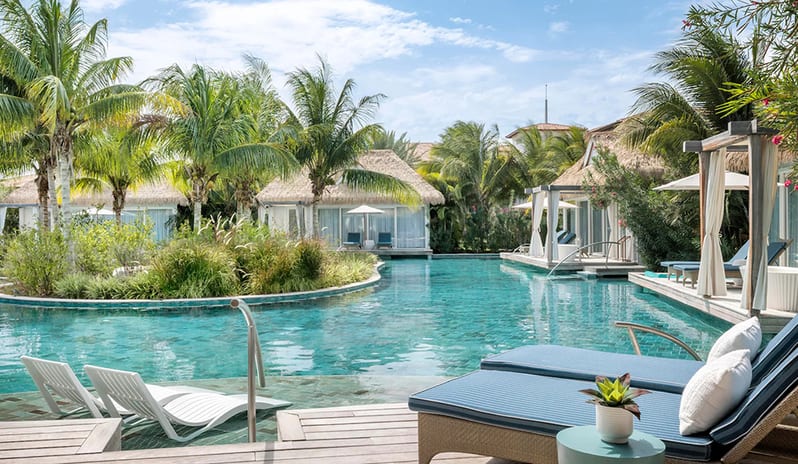 Front Pool View at Sandals Royal Curacao hotel in Caribbean by Kenwood Travel