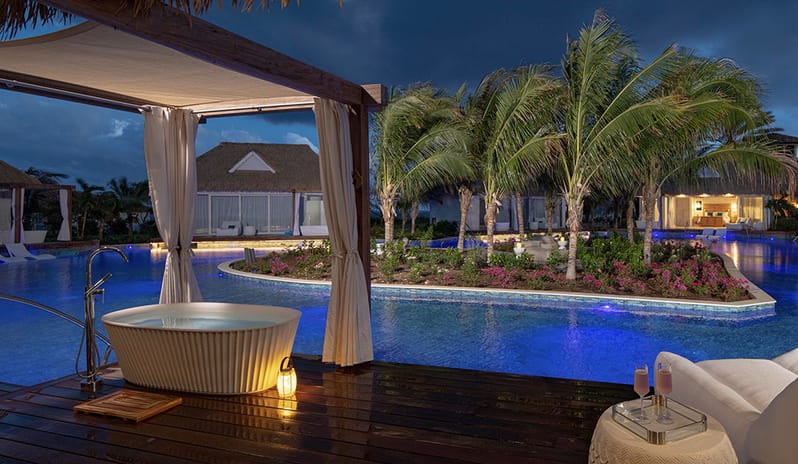 Night With Pool View at Sandals Royal Curacao hotel in Caribbean by Kenwood Travel