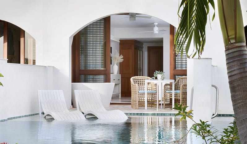 Front Pool View at Sandals Royal Curacao hotel in Caribbean by Kenwood Travel