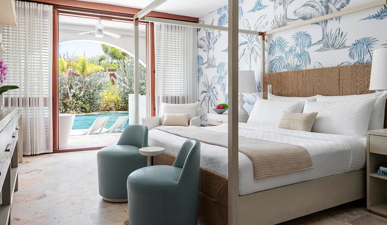 Bedroom at Sandals Royal Curacao hotel in Caribbean by Kenwood Travel