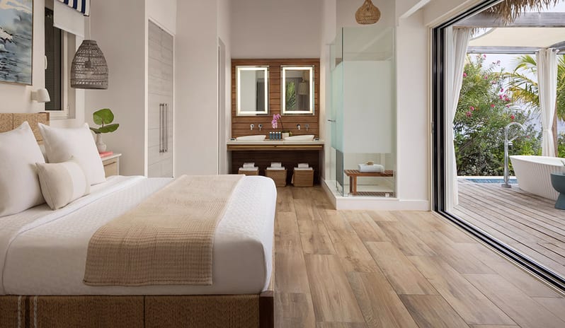 Bedroom View at Sandals Royal Curacao hotel in Caribbean by Kenwood Travel