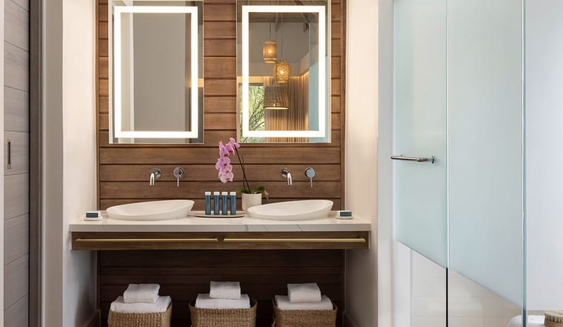 Bathroom View at Sandals Royal Curacao hotel in Caribbean by Kenwood Travel