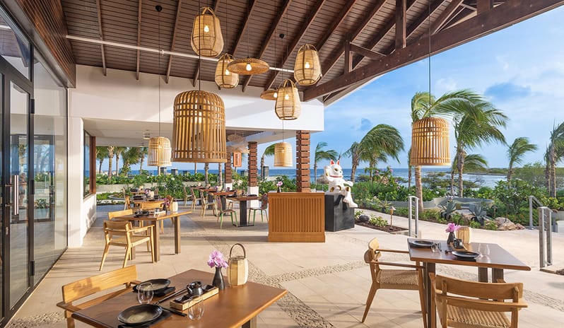 Restaurant at Sandals Royal Curacao hotel in Caribbean by Kenwood Travel