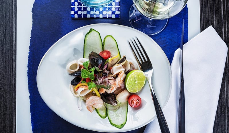 Restaurant at Sandals Royal Curacao hotel in Caribbean by Kenwood Travel