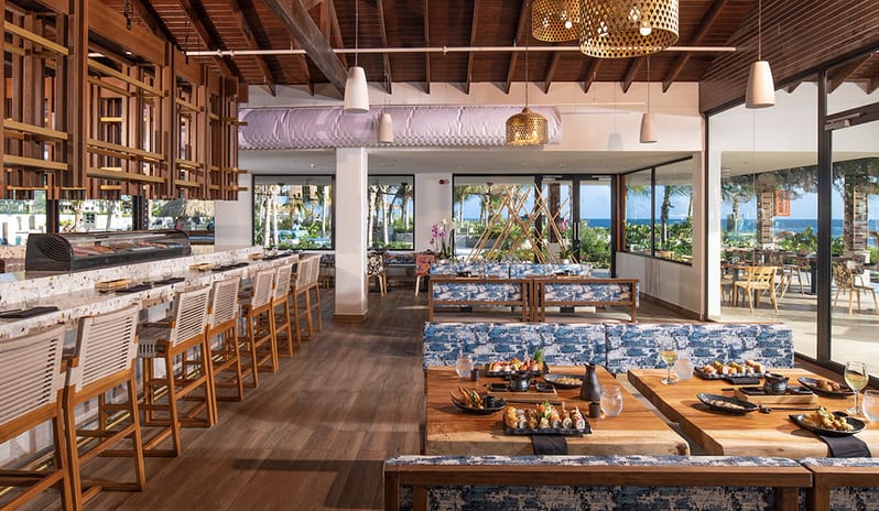 Restaurant at Sandals Royal Curacao hotel in Caribbean by Kenwood Travel