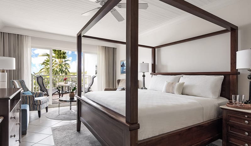 Bedroom at Sandals Grande St Lucian hotel in Caribbean by Kenwood Travel