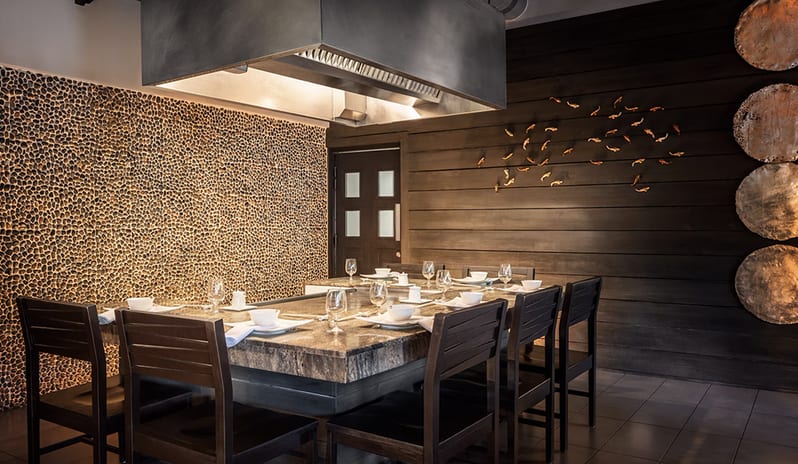 Restaurant at Sandals Halcyon hotel in Caribbean by Kenwood Travel