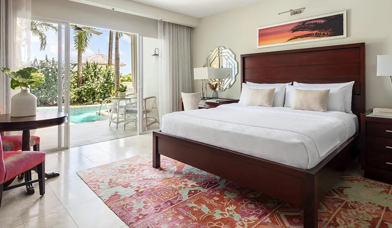 Bedroom at Sandals Royal Curacao hotel in Caribbean by Kenwood Travel