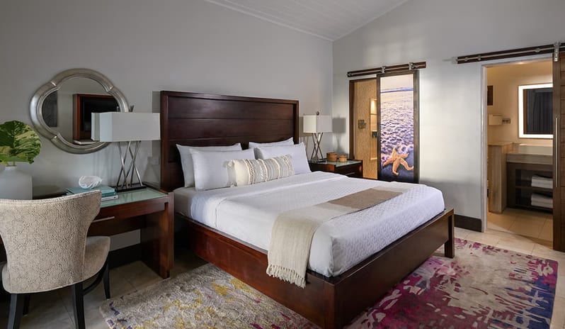 Bedroom at Sandals Royal Curacao hotel in Caribbean by Kenwood Travel