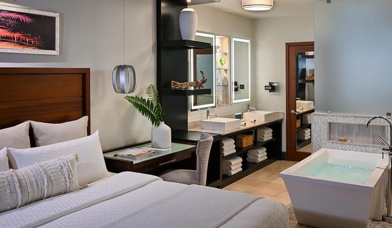 Bedroom at Sandals Royal Curacao hotel in Caribbean by Kenwood Travel