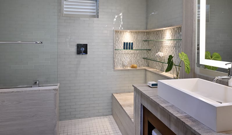 Bathroom at Sandals Royal Curacao hotel in Caribbean by Kenwood Travel