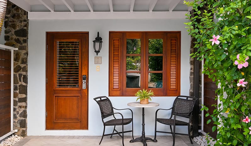 Relaxing area at Sandals Royal Curacao hotel in Caribbean by Kenwood Travel