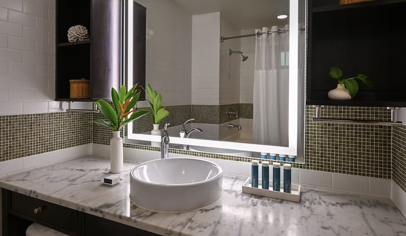 Bathroom at Sandals Royal Curacao hotel in Caribbean by Kenwood Travel