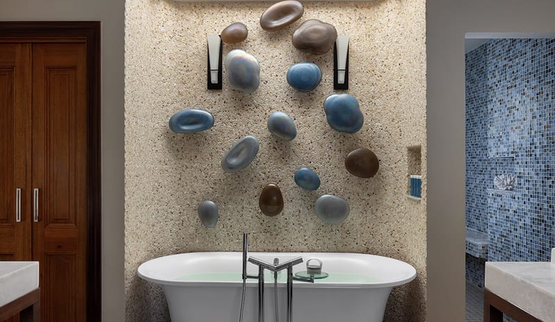 Bathroom at Sandals Regency La Toc hotel in Caribbean by Kenwood Travel