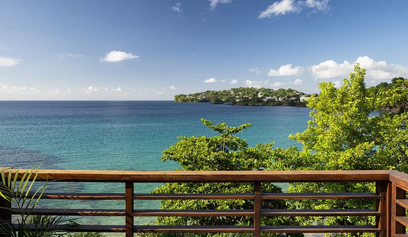 Balcony Sea View at Sandals Regency La Toc hotel in Caribbean by Kenwood Travel