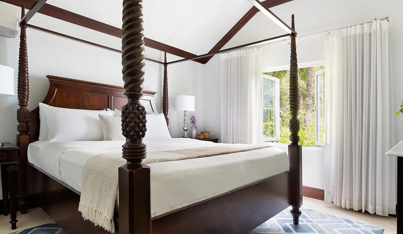 Bedroom at Sandals Regency La Toc hotel in Caribbean by Kenwood Travel