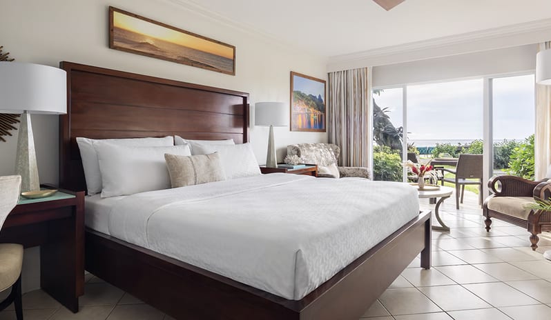 Bedroom at Sandals Regency La Toc hotel in Caribbean by Kenwood Travel