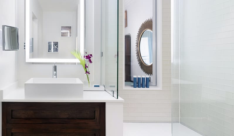 Bathroom at Sandals Regency La Toc hotel in Caribbean by Kenwood Travel