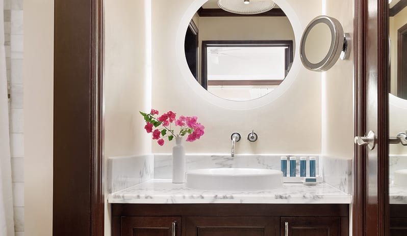 Bathroom at Sandals Regency La Toc hotel in Caribbean by Kenwood Travel