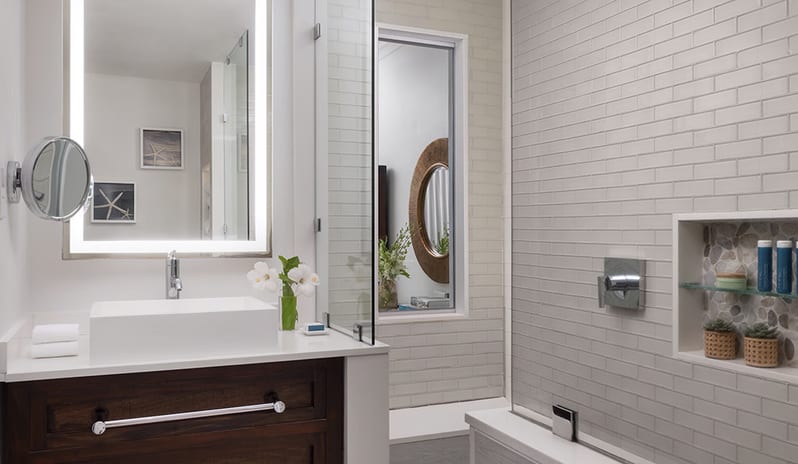 Bathroom at Sandals Regency La Toc hotel in Caribbean by Kenwood Travel