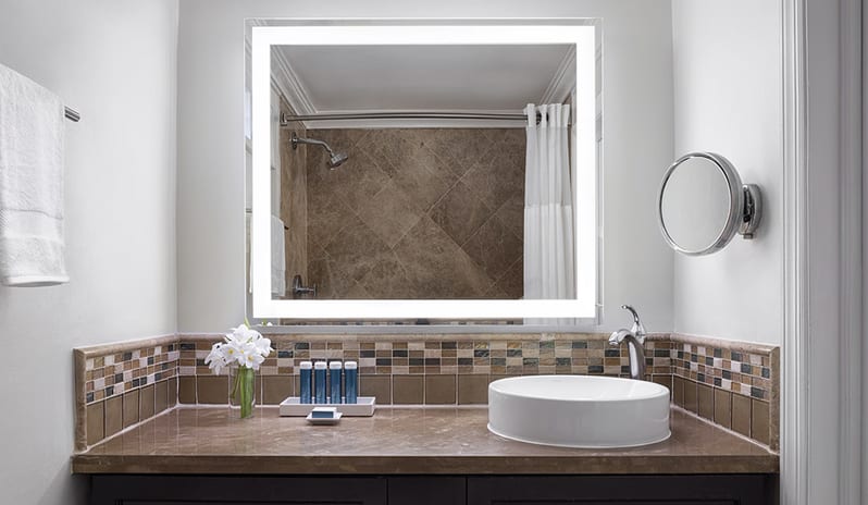 Bathroom at Sandals Regency La Toc hotel in Caribbean by Kenwood Travel