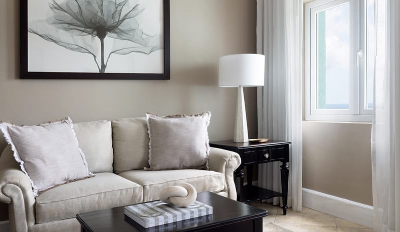 Bedroom at Sandals Regency La Toc hotel in Caribbean by Kenwood Travel