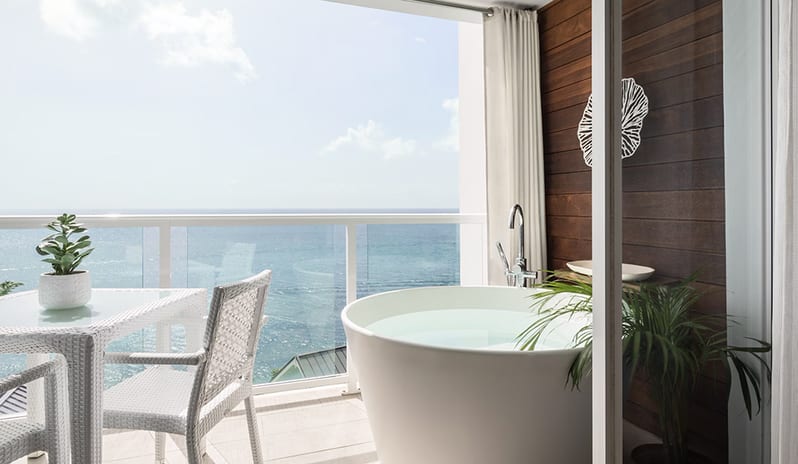 Soaking Tub at Sandals Regency La Toc hotel in Caribbean by Kenwood Travel