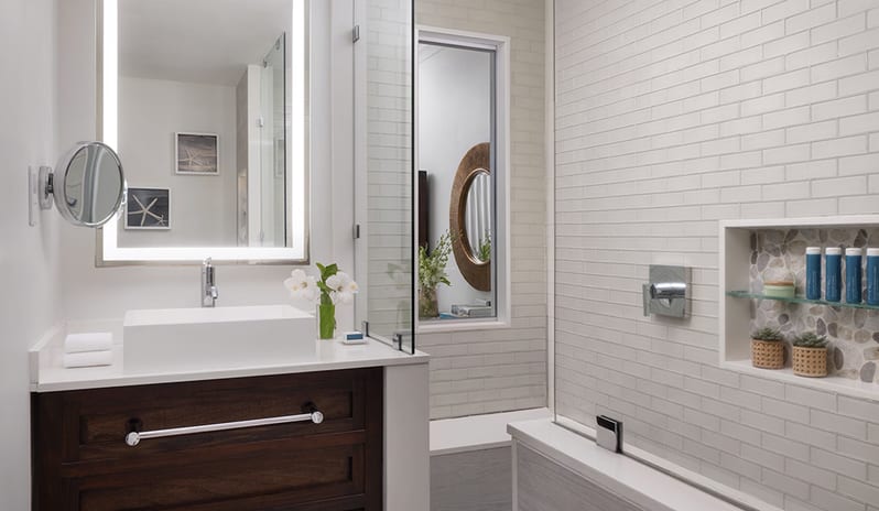 Bathroom at Sandals Regency La Toc hotel in Caribbean by Kenwood Travel