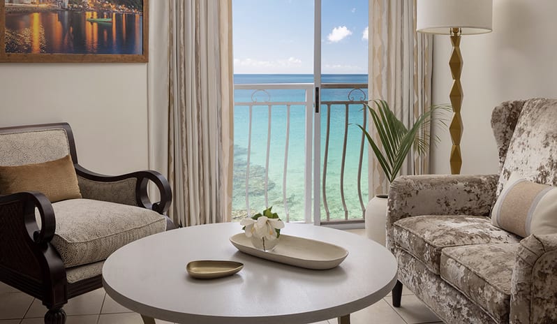 Bedroom at Sandals Regency La Toc hotel in Caribbean by Kenwood Travel