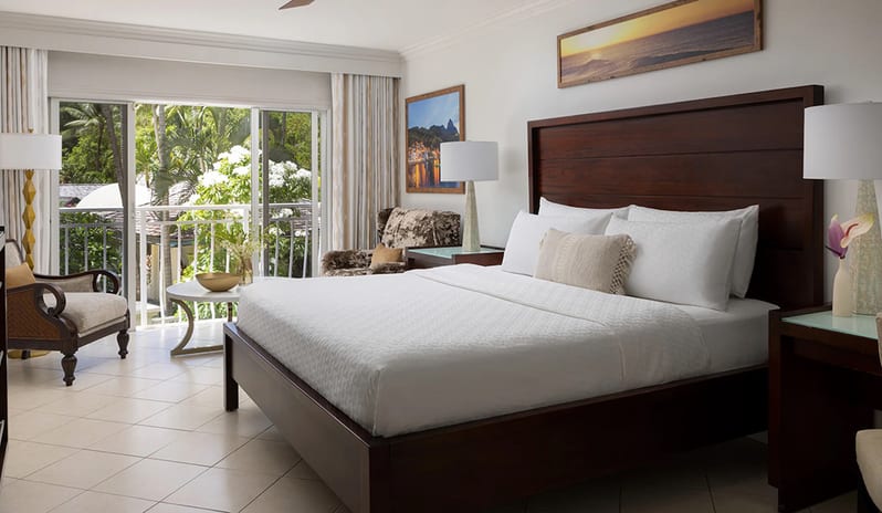 Bedroom at Sandals Regency La Toc hotel in Caribbean by Kenwood Travel